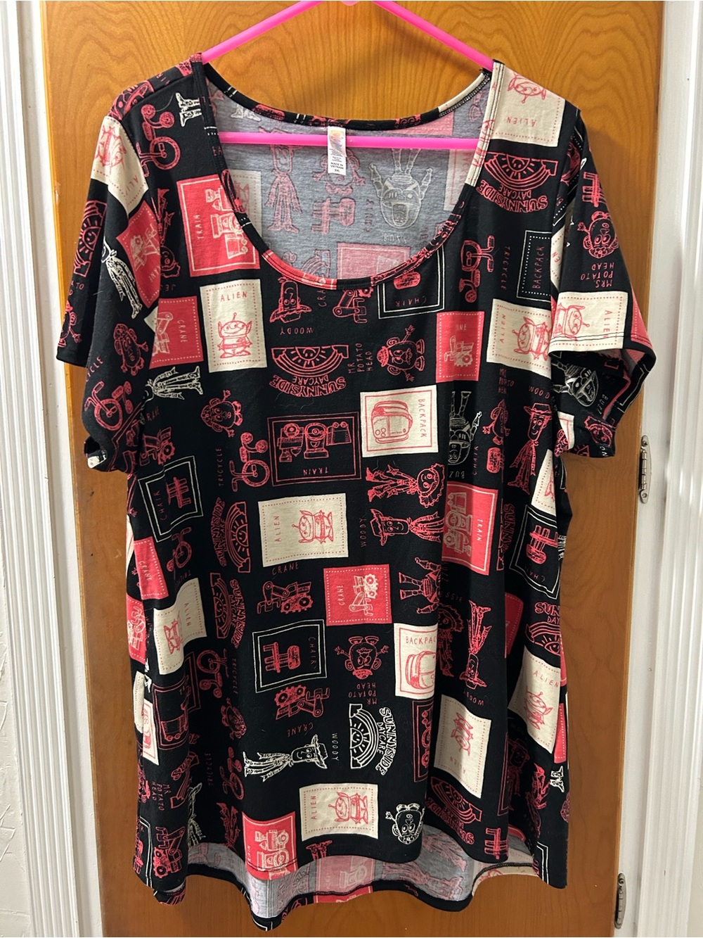 Lularoe Disney Toy Story themed top
